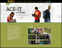 ACE-IT in College website screenshot