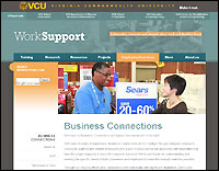 Business Connections website screenshot