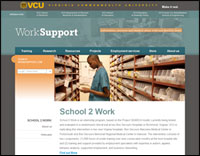 School 2 Work website screenshot