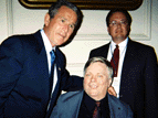 photo Lex and President Bush