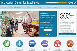 VCU-ACE website screenshot