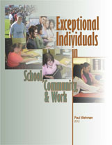 Exceptional Individuals in School, Community, & Work
