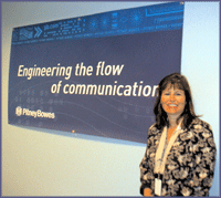 Pitney Bowes employee